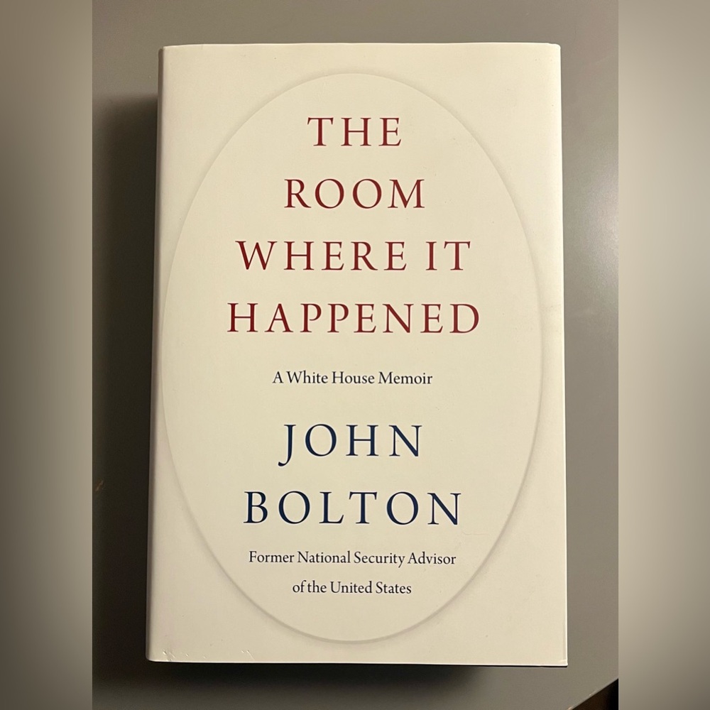 The Room Where It Happened Hardcover Book NWT